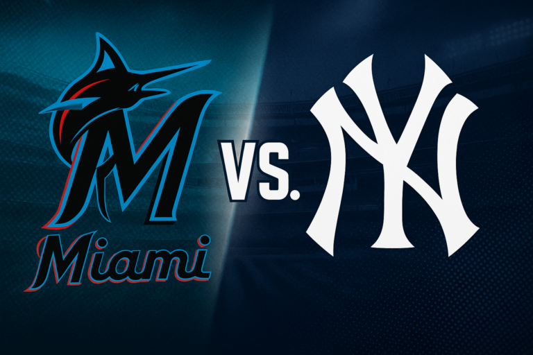 Miami Marlins vs Yankees Match Player Stats